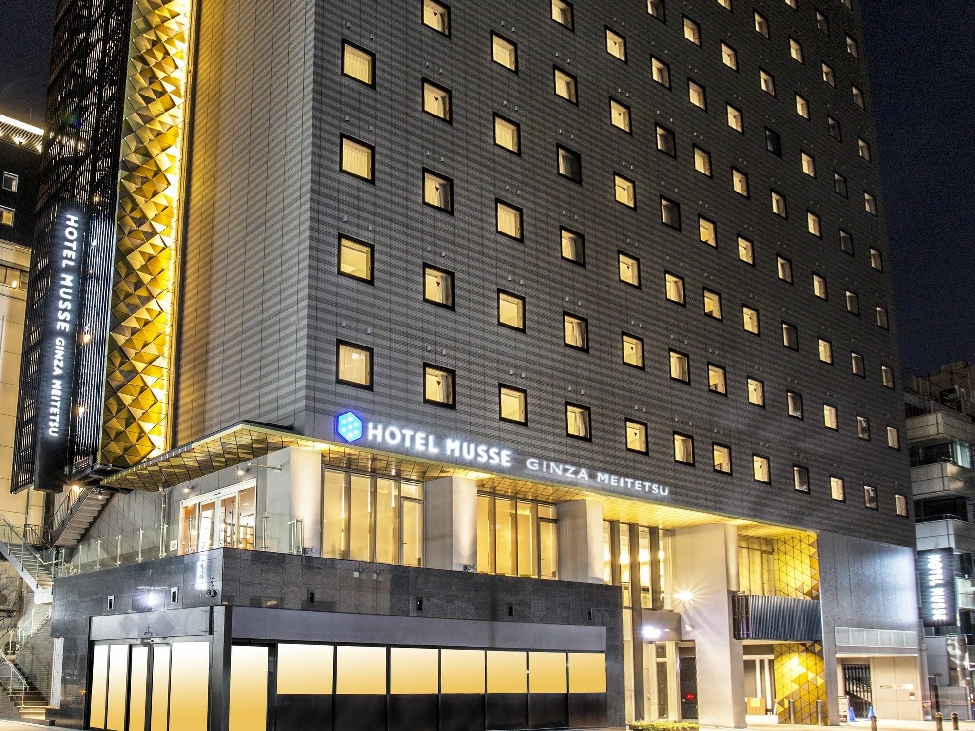 Hotel Musse Ginza Meitetsu Tokyo Bagian luar foto